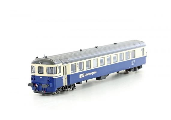 Hobbytrain 23940 Autoverladezug Steuerwagen BDt BLS, Ep.V, creme/blau | Bild 2