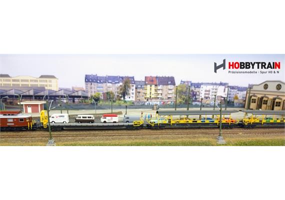 Hobbytrain 23941 BLS Autoverladewagen 8er Set | Bild 3