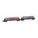 Hobbytrain H23479 SBB-C 2 Silowagen Taggnpps, gealtert, Ep VI - N (1:160)
