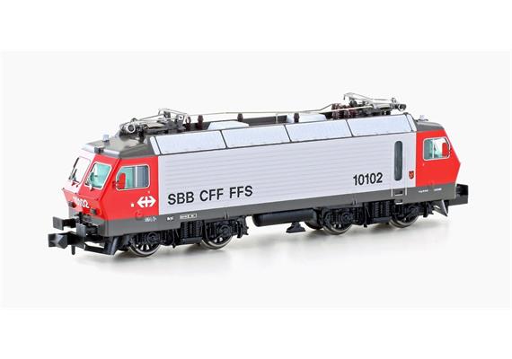 Hobbytrain H28404S SBB E-Lok Re 4/4 10102 hellgrau, Ep. IV, DCS - N (1:160)