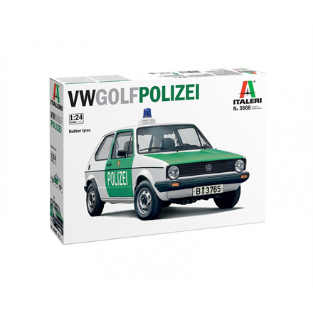 Italeri 03666 VW Golf “POLIZEI” - Massstab 1:24