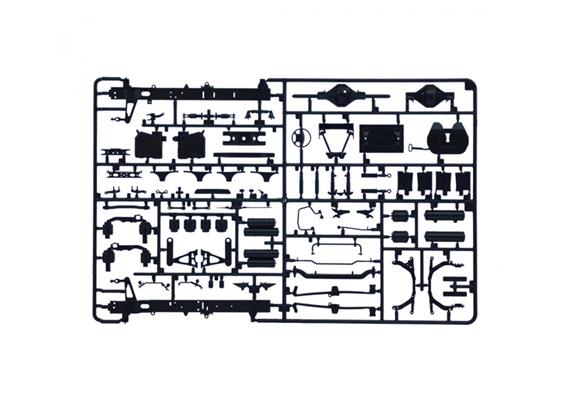 Italeri 03948 Mercedes-Benz MP4 Big Space, Massstab 1:24 | Bild 5