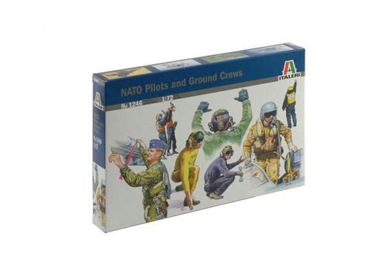 Italeri 1246 NATO Piloten und Bodenpersonal - Massstab 1:72 | Bild 1