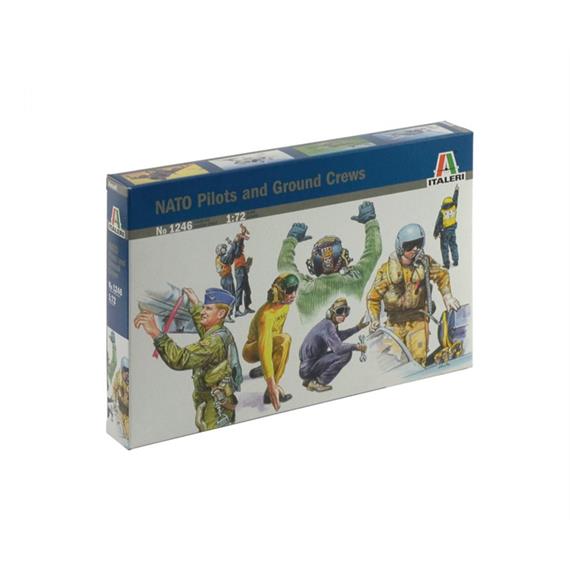Italeri 1246 NATO Piloten und Bodenpersonal - Massstab 1:72