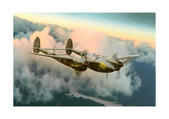 Italeri 1446 US P-38J Lightning - Massstab 1:72 | Bild 2