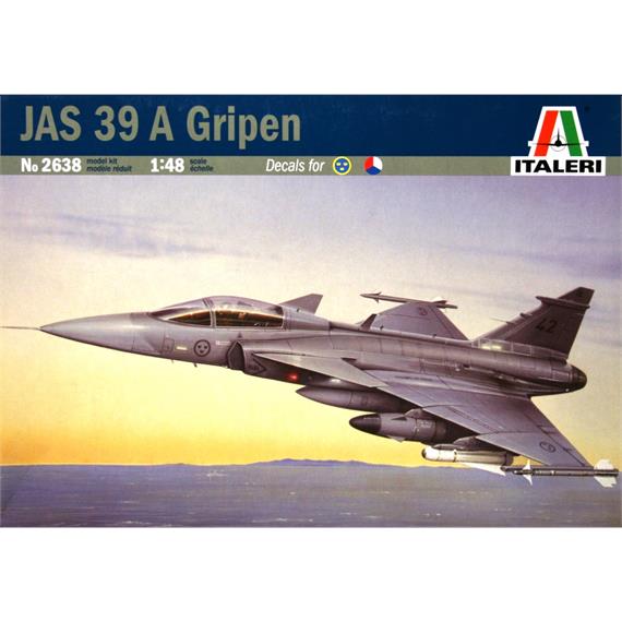 Italeri 2638 JAS 39 A GRIPEN - Massstab 1:48