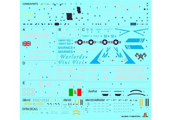 Italeri 2810 F-35B Lightning II - Massstab 1:48 | Bild 3
