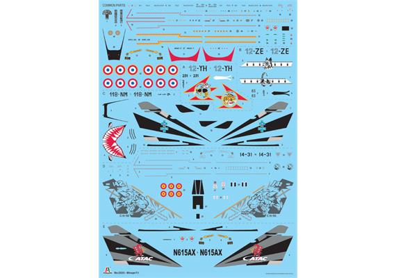 Italeri 2839 Mirage F.1 - Massstab 1:48 | Bild 3