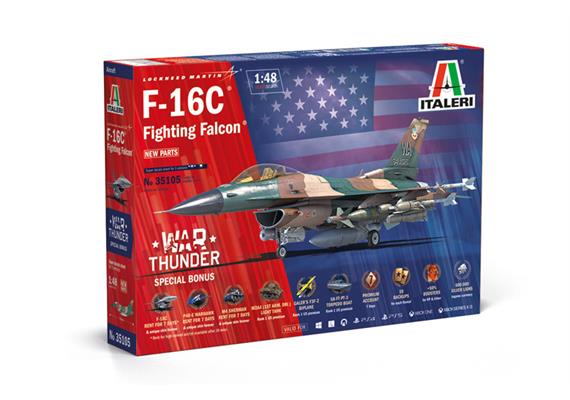 Italeri 35105 F-16C Fighting Falcon War Thunderr - Massstab 1:48 | Bild 1