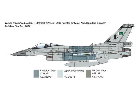 Italeri 35105 F-16C Fighting Falcon War Thunderr - Massstab 1:48 | Bild 5