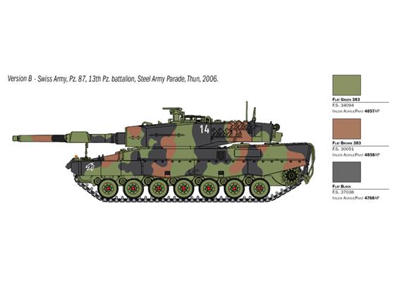Italeri 35106 Leopard 2 A4 War Thunder - Massstab 1:35 | Bild 4