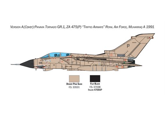 Italeri 35107 Tornado GR.1/IDS Gulf W. War Thund. - Massstab 1:48 | Bild 3
