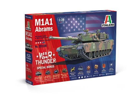 Italeri 35108 M1A1 Abrams War Thunder - Massstab 1:35 | Bild 1