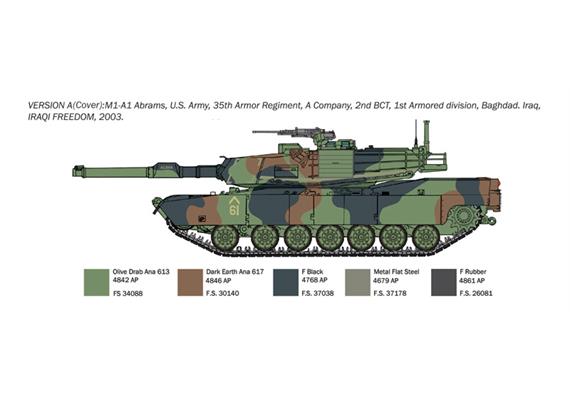 Italeri 35108 M1A1 Abrams War Thunder - Massstab 1:35 | Bild 3