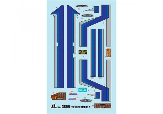 Italeri 3859 Freightliner FLC - Massstab 1:24 | Bild 3