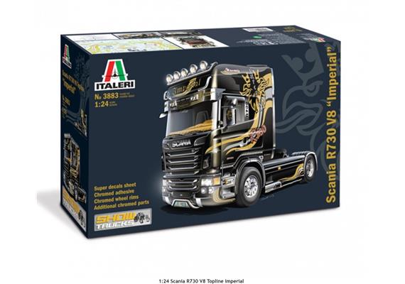Italeri 3883 Scania R730 V8 Topline "Imperial", Massstab 1:24 | Bild 1