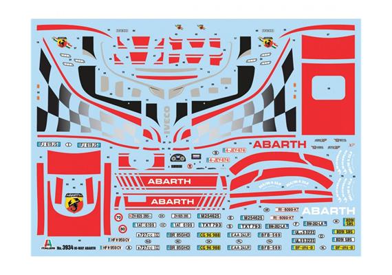 Italeri 3934 Iveco HI-WY E5 "Abarth" - Massstab 1:24 | Bild 6