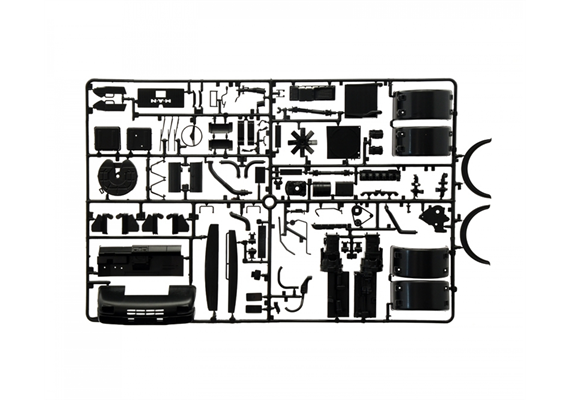 Italeri 3946 MAN F8 19.321 2Achs - Massstab 1:24 | Bild 4