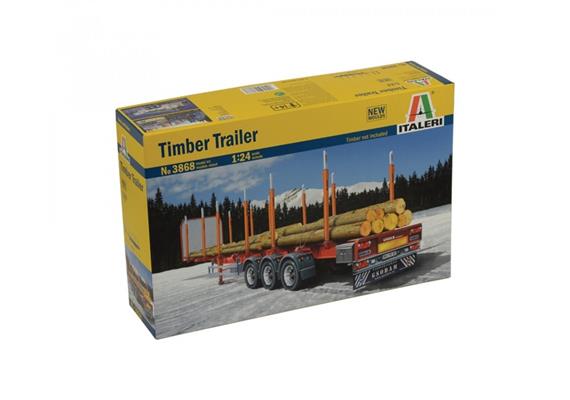 Italeri 510003868 Timber Trailer, Kunststoff-Bausatz, Massstab 1:24 | Bild 2