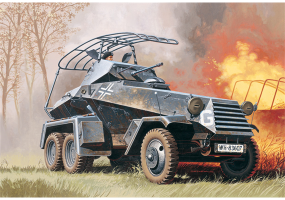 Italeri 6433 Dt. Sd.Kfz. 232 6 Rad - Massstab 1:35 | Bild 2