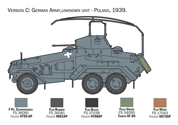 Italeri 6433 Dt. Sd.Kfz. 232 6 Rad - Massstab 1:35 | Bild 6