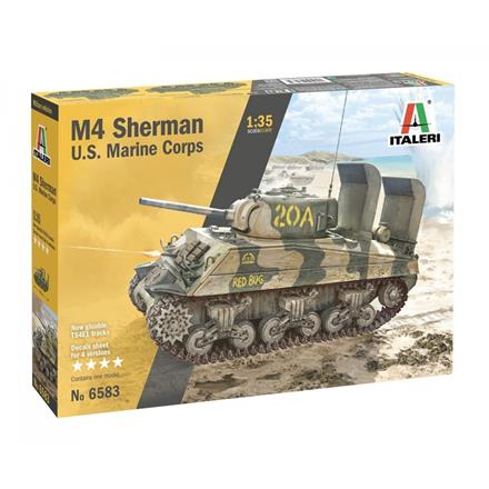 Italeri 6583 M4A2 U.S. Panzer Marine Corps - Massstab 1:35