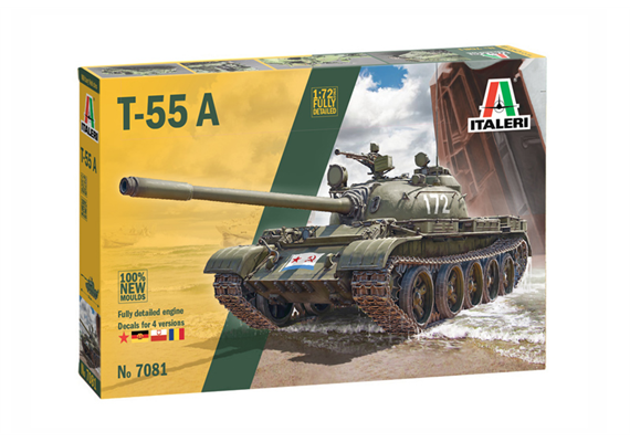Italeri 7081 T-55 - Massstab 1:72 | Bild 1