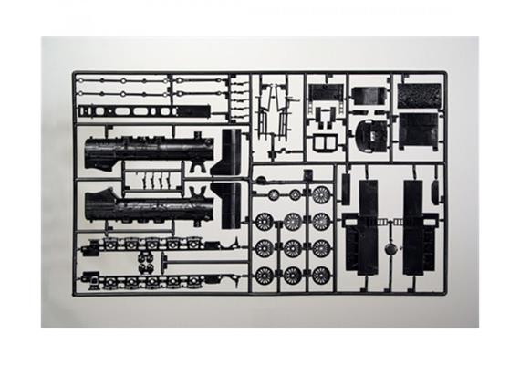 Italeri 8702 Lokomotive BR50, Bausatz - Massstab 1:87 (H0) | Bild 4