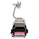 Jägerndorfer 84172-1s Gondel Omega IV, Farbe: silber, "Verbier" bedruckt - Massstab 1:32