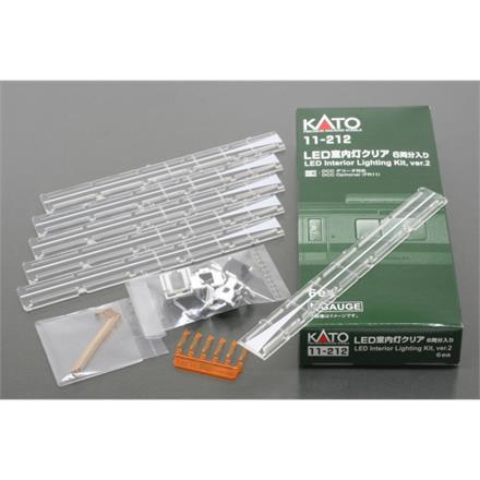 Kato 10-121 LED-Innenbeleuchtung warmweiss, 6 Stück - N (1:160)