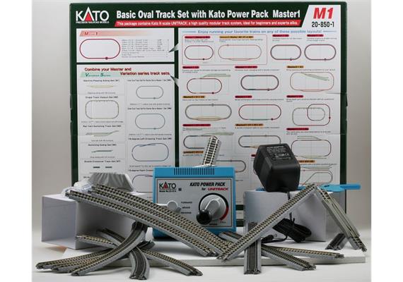 Kato 20-852 Master-Set M1, Einfaches Gleisoval - N (1:160) | Bild 4