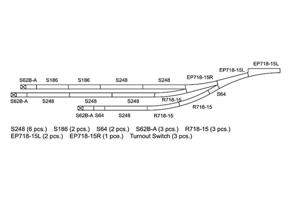 Kato 20-862 Variations Set V3 - N (1:160) | Bild 3