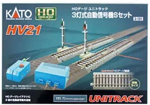 Kato 7003131 HV21 Signalgleis-Set - H0 (1:87