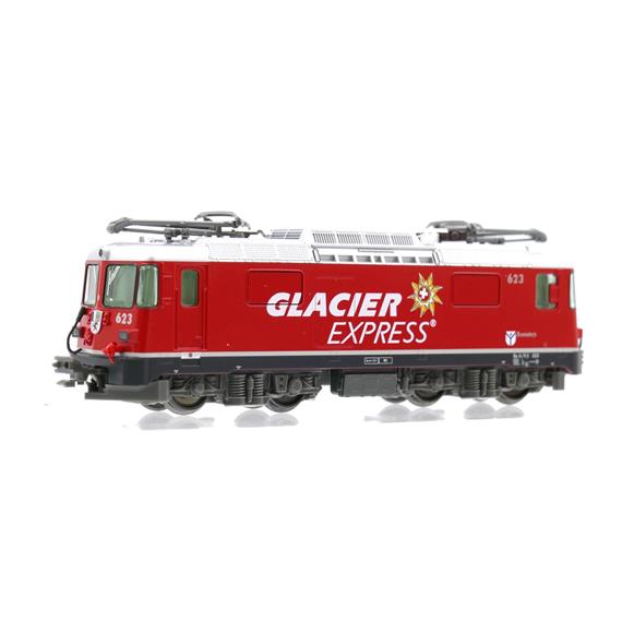 Kato 7074053 RhB Ge 4/4 II 623 Bonaduz "Glacier Express" - N 1:160