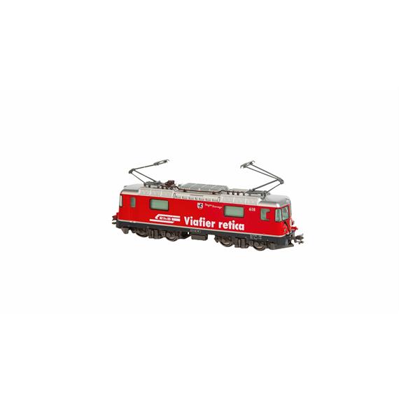 Kato 7074066 RhB Elektrolok Ge 4/4 II 618 "Bergün"- N (1:160)