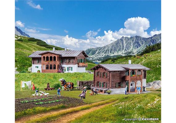 Kibri 37029 2 Berghäuser Sertig, 2 Stück - N (1:160) | Bild 4