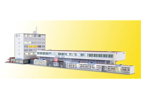 Kibri 37517 Bahnhof Kehl inkl. Beleuchtung N | Bild 1