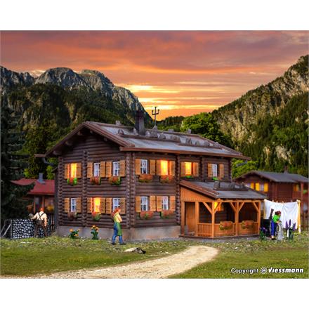 Kibri 38004 Haus Sonnenhalde inkl. Hausbeleuchtungs- Startset - H0 (1:87)