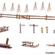 Kibri 38111 Set Deko Alpenland - H0 (1:87) | Bild 1