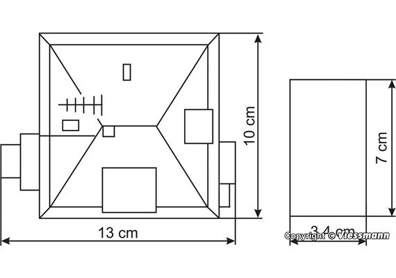 Kibri 38200 Siedlungshaus mit Garage - H0 (1:87) | Bild 5