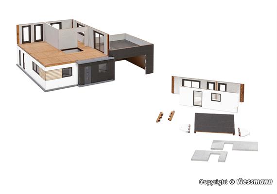 Kibri 38335 Kubushaus Julia im Bau - Polyplate Bausatz - H0 (1:87) | Bild 2