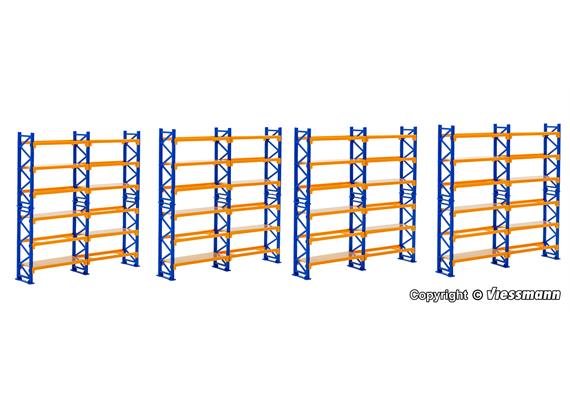 Kibri 38613 Deko-Set Paletten-Regalsystem, 4 Stück - H0 (1:87) | Bild 1