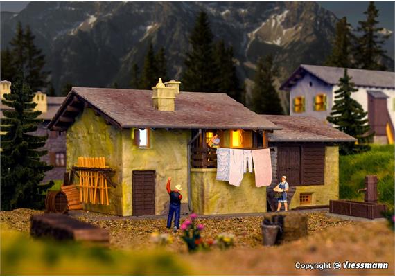 Kibri 38809 Berghaus Palü in Grevasalvas - H0 (1:87) | Bild 2