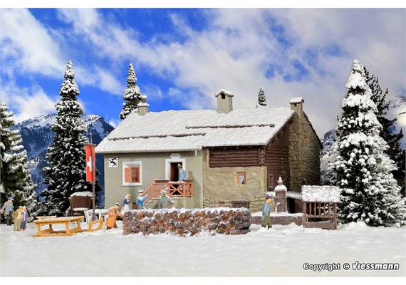 Kibri 38811 Berggasthaus Steinbock in Grevasalvas - H0 (1:87) | Bild 2