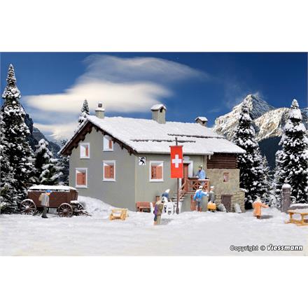 Kibri 38811 Berggasthaus Steinbock in Grevasalvas - H0 (1:87)