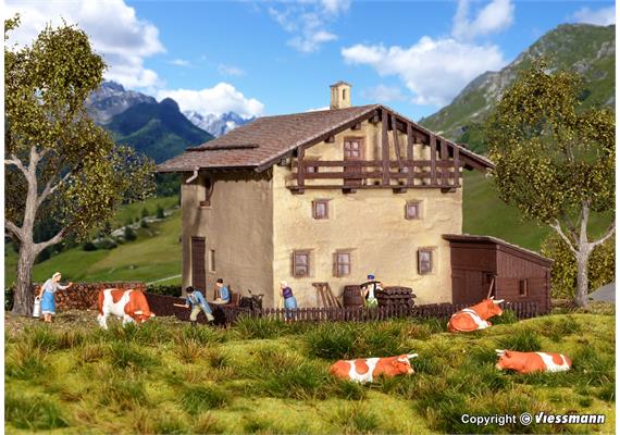 Kibri 38812 Berghaus Sils in Grevasalvas - H0 (1:87) | Bild 1