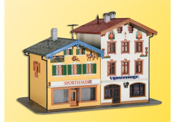 Kibri 38820 Sporthaus in Tölz | Bild 1