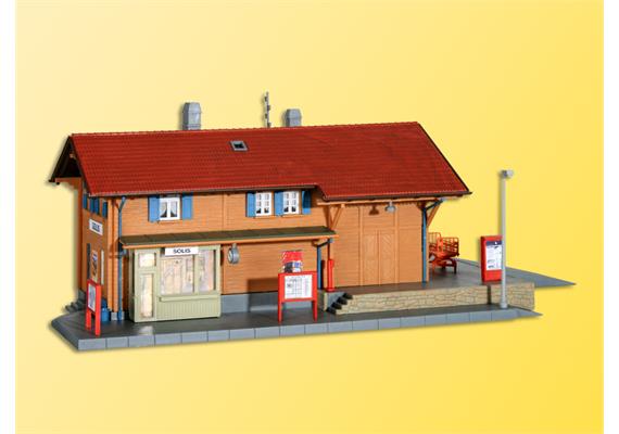 Kibri 39372 Bahnhof Solis (RhB), H0 (1:87) | Bild 1