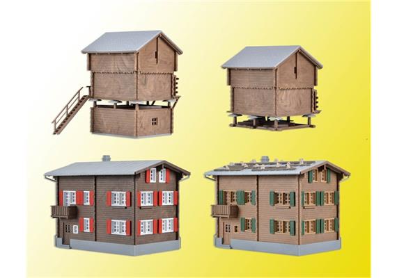 Kibri 39495 Häuser-Set "Walserdorf" - H0 (1:87) | Bild 3