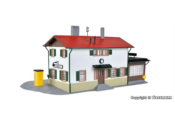 Kibri 39496 Bahnhof Maienfeld inkl. Hausbeleuchtungs- Startset - H0 (1:87) | Bild 5